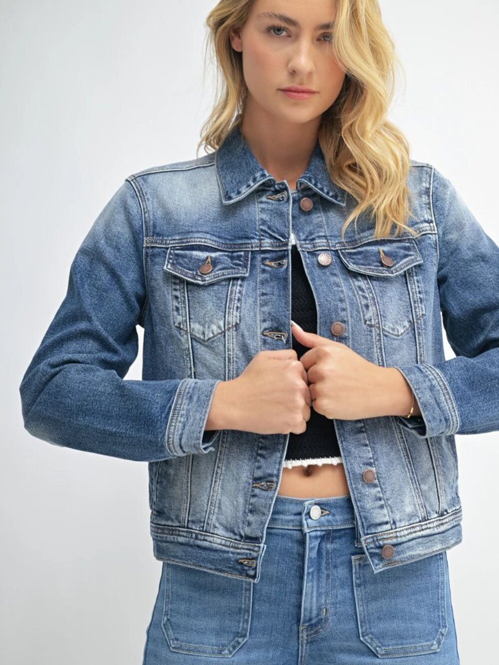 American Rag Light Blue Denim Jacket - Women's